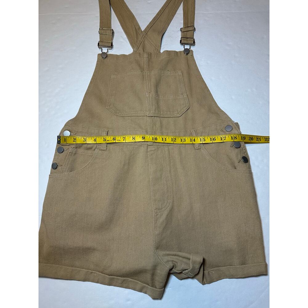 Anrabess Overalls Women’s XL Shortalls Romper Adjustable Straps Pockets - Picture 3 of 6